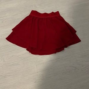 Size 2 Red Lululemon Skirt